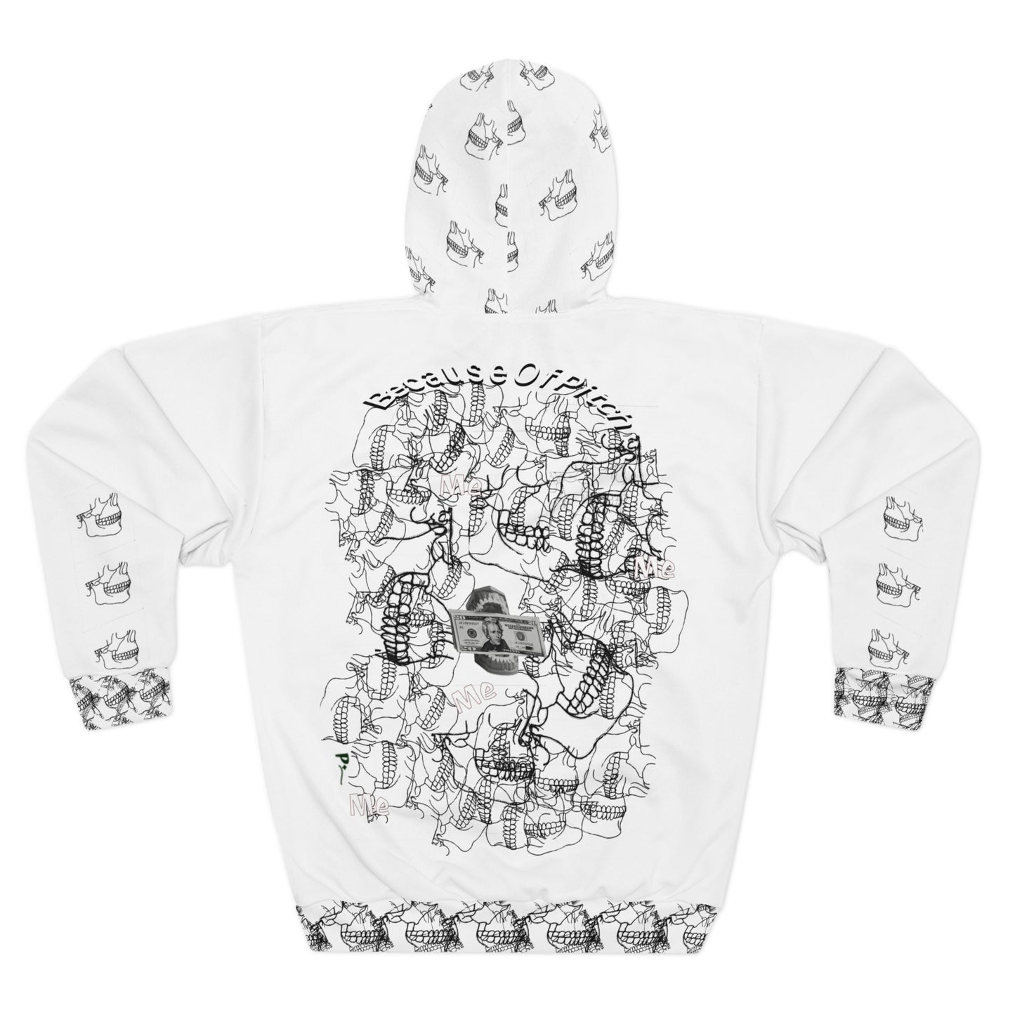 Pitch Artistic Unisex Hoodie - Unique Graphic Design for Creative Souls