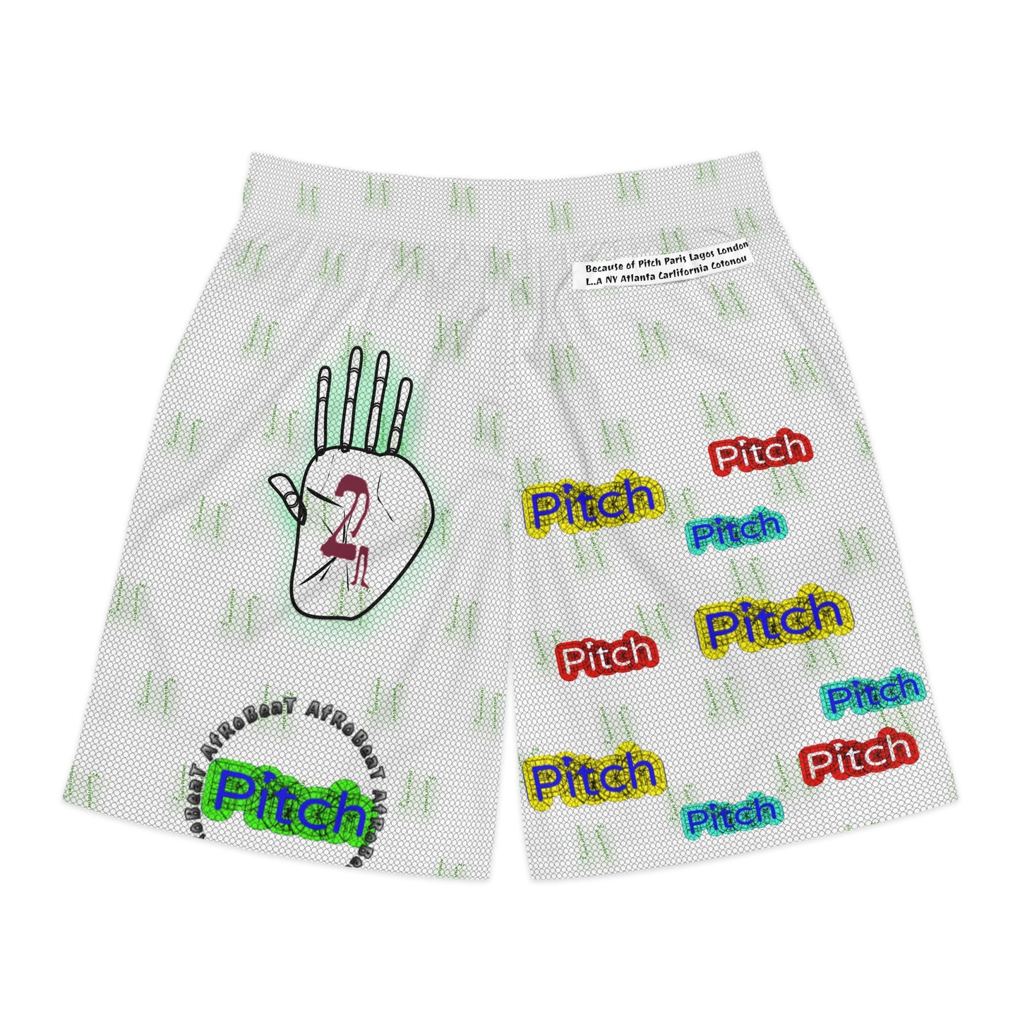 Pitch AfroBeat Style Jogger Shorts