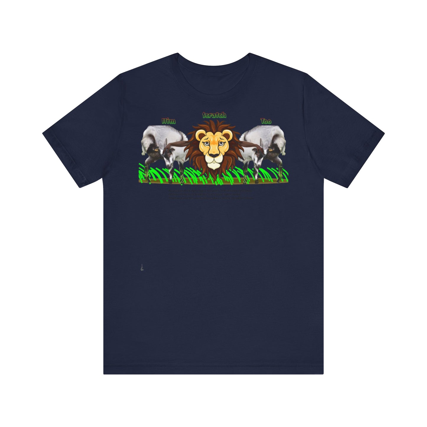 Pitch Lion Graphic Tee - Unisex Wildlife Art